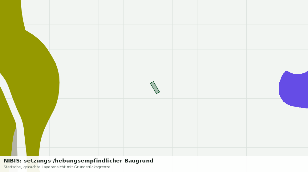 Statische Kartenansicht: NIBIS: setzungs-/hebungsempfindlicher Baugrund