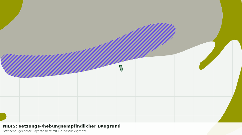 Statische Kartenansicht: NIBIS: setzungs-/hebungsempfindlicher Baugrund