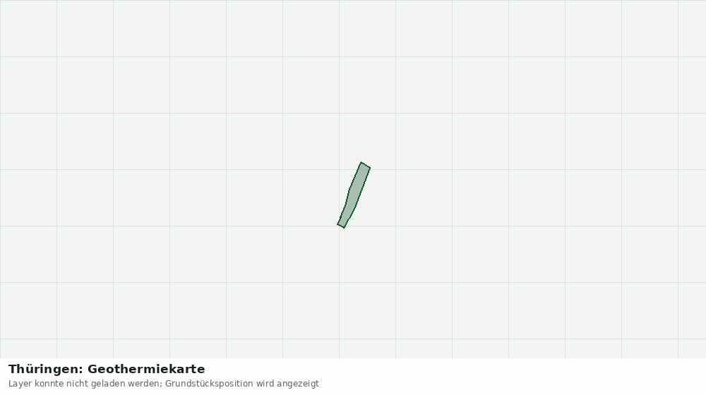 Statische Kartenansicht: Thüringen: Geothermiekarte