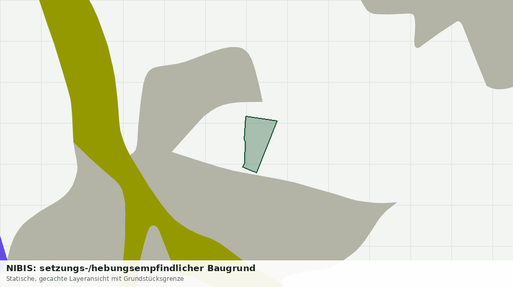 Statische Kartenansicht: NIBIS: setzungs-/hebungsempfindlicher Baugrund