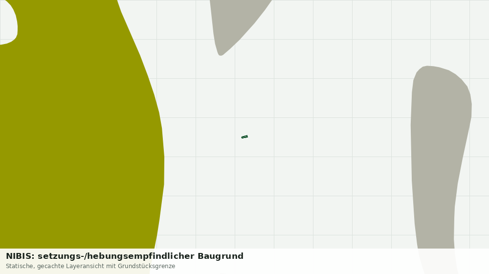Statische Kartenansicht: NIBIS: setzungs-/hebungsempfindlicher Baugrund