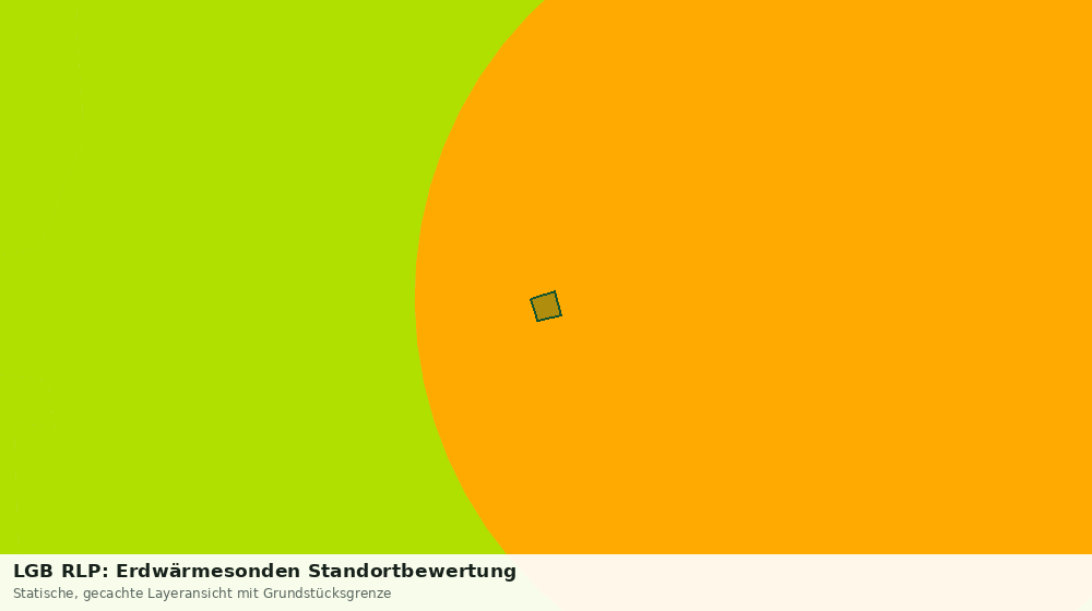 Statische Kartenansicht: LGB RLP: Erdwärmesonden Standortbewertung