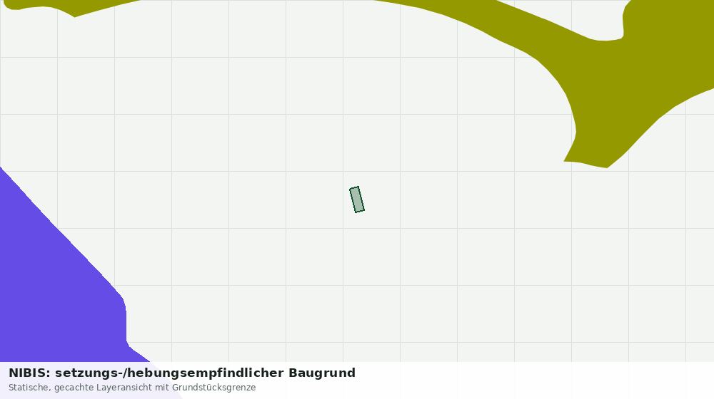 Statische Kartenansicht: NIBIS: setzungs-/hebungsempfindlicher Baugrund