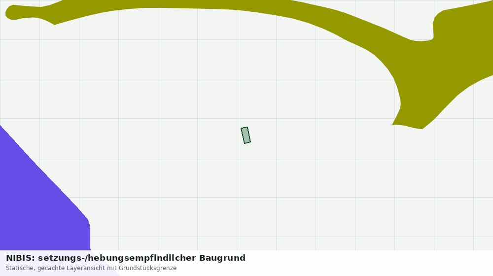 Statische Kartenansicht: NIBIS: setzungs-/hebungsempfindlicher Baugrund