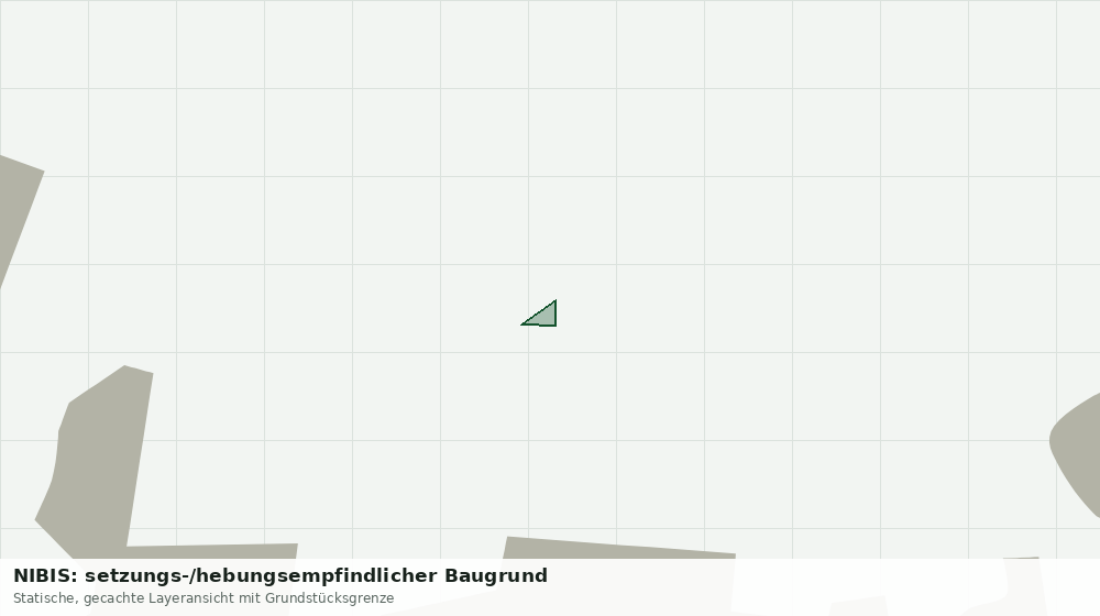 Statische Kartenansicht: NIBIS: setzungs-/hebungsempfindlicher Baugrund