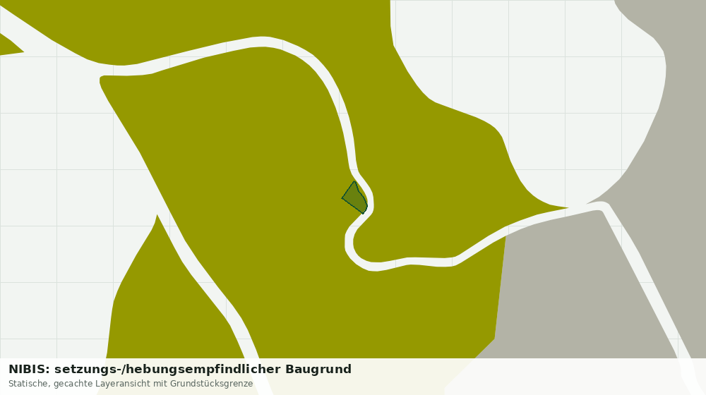 Statische Kartenansicht: NIBIS: setzungs-/hebungsempfindlicher Baugrund
