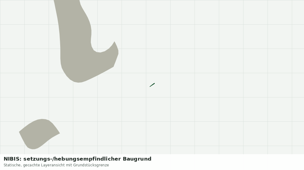 Statische Kartenansicht: NIBIS: setzungs-/hebungsempfindlicher Baugrund