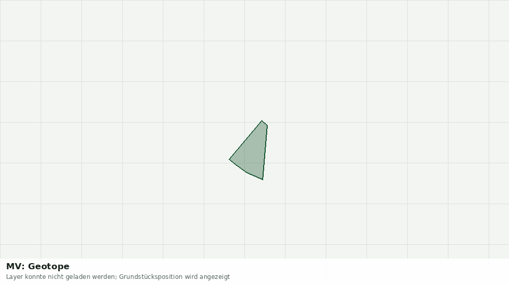 Statische Kartenansicht: MV: Geotope