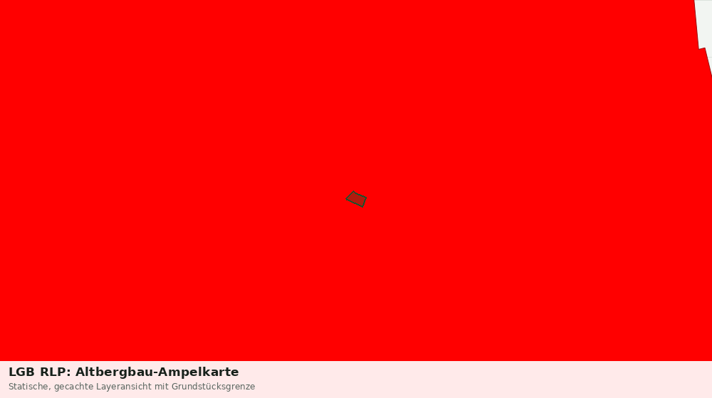 Statische Kartenansicht: LGB RLP: Altbergbau-Ampelkarte