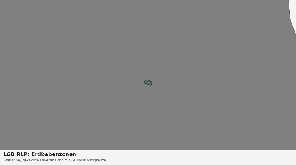 Statische Kartenansicht: LGB RLP: Erdbebenzonen