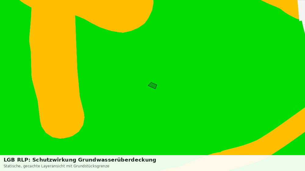 Statische Kartenansicht: LGB RLP: Schutzwirkung Grundwasserüberdeckung
