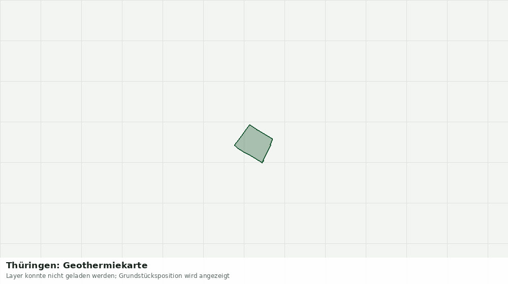 Statische Kartenansicht: Thüringen: Geothermiekarte