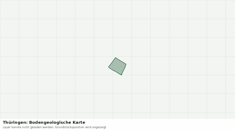 Statische Kartenansicht: Thüringen: Bodengeologische Karte