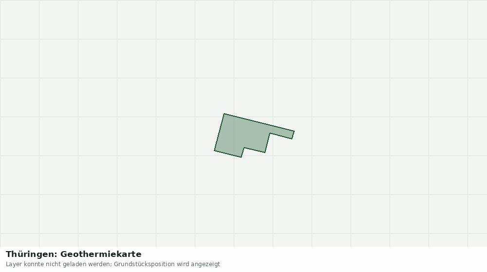 Statische Kartenansicht: Thüringen: Geothermiekarte