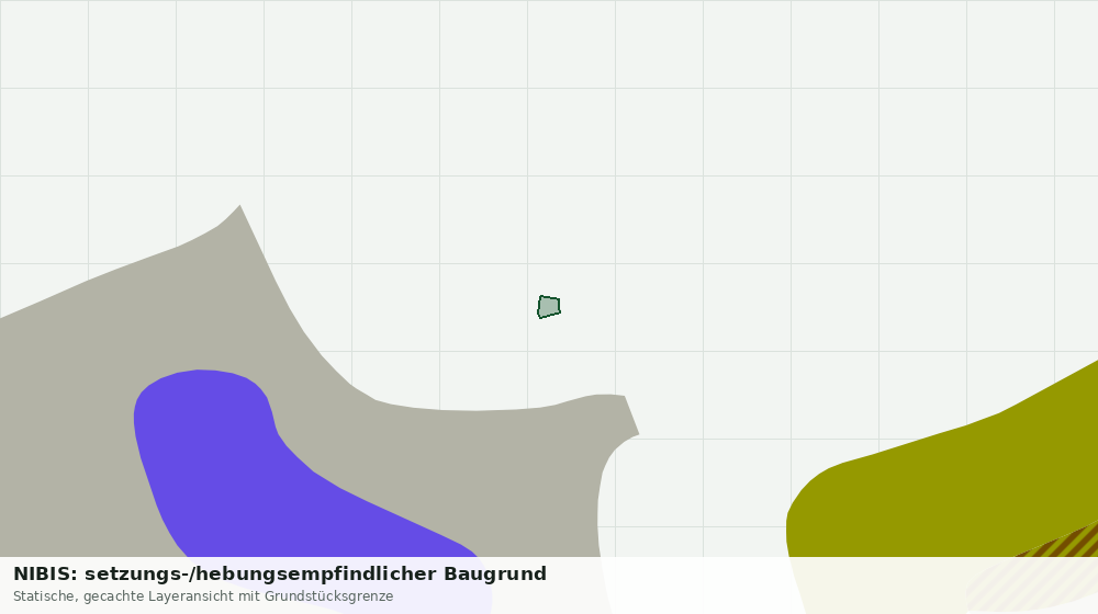 Statische Kartenansicht: NIBIS: setzungs-/hebungsempfindlicher Baugrund