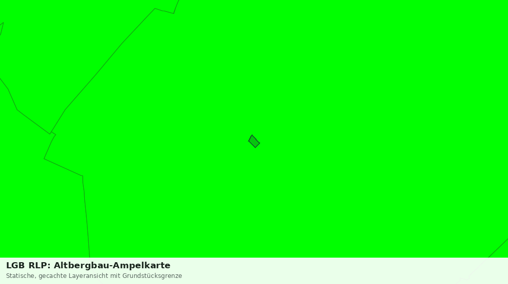 Statische Kartenansicht: LGB RLP: Altbergbau-Ampelkarte