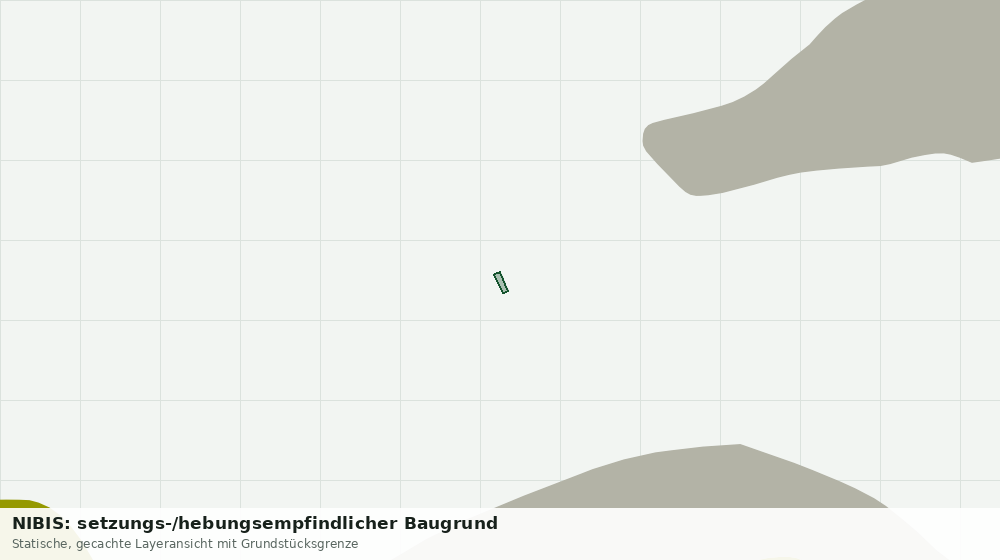 Statische Kartenansicht: NIBIS: setzungs-/hebungsempfindlicher Baugrund