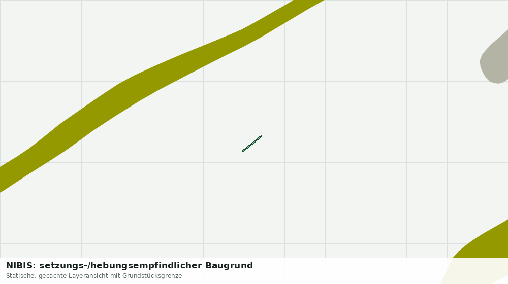 Statische Kartenansicht: NIBIS: setzungs-/hebungsempfindlicher Baugrund