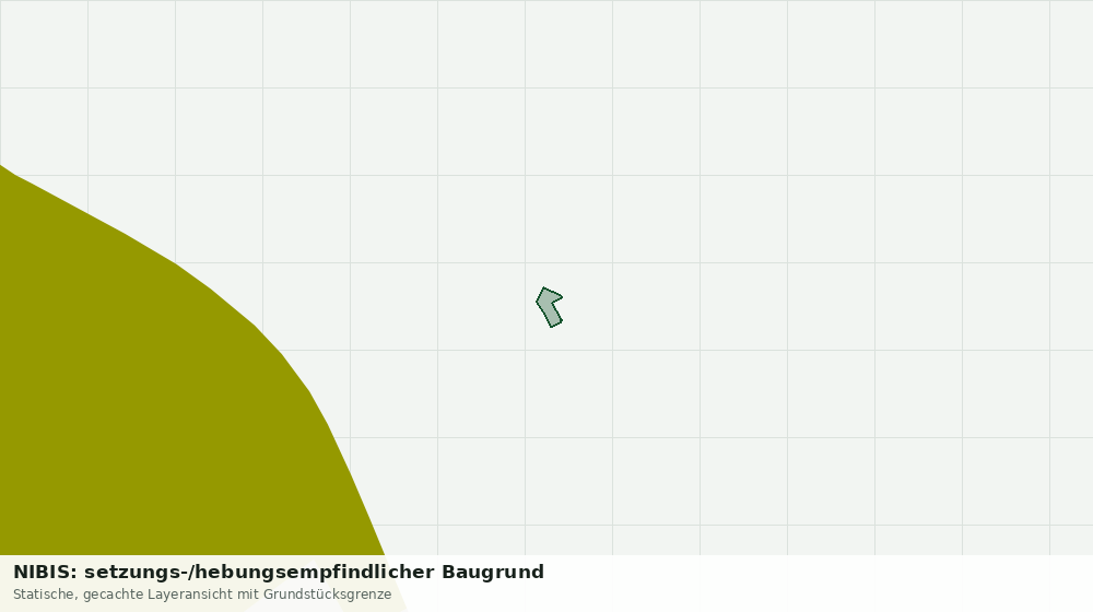 Statische Kartenansicht: NIBIS: setzungs-/hebungsempfindlicher Baugrund