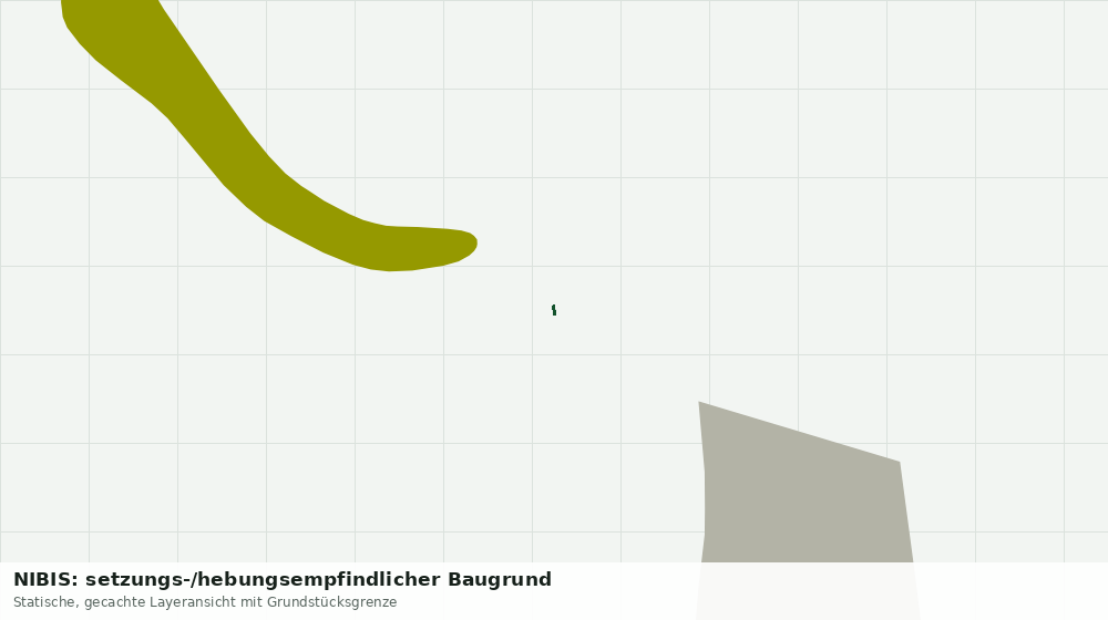 Statische Kartenansicht: NIBIS: setzungs-/hebungsempfindlicher Baugrund