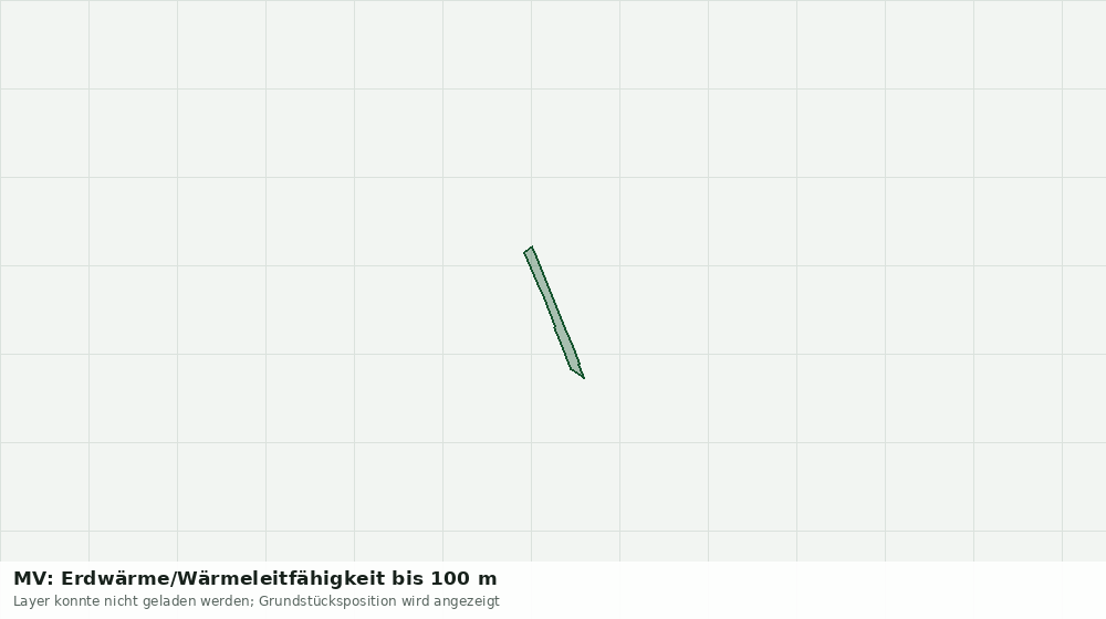 Statische Kartenansicht: MV: Erdwärme/Wärmeleitfähigkeit bis 100 m