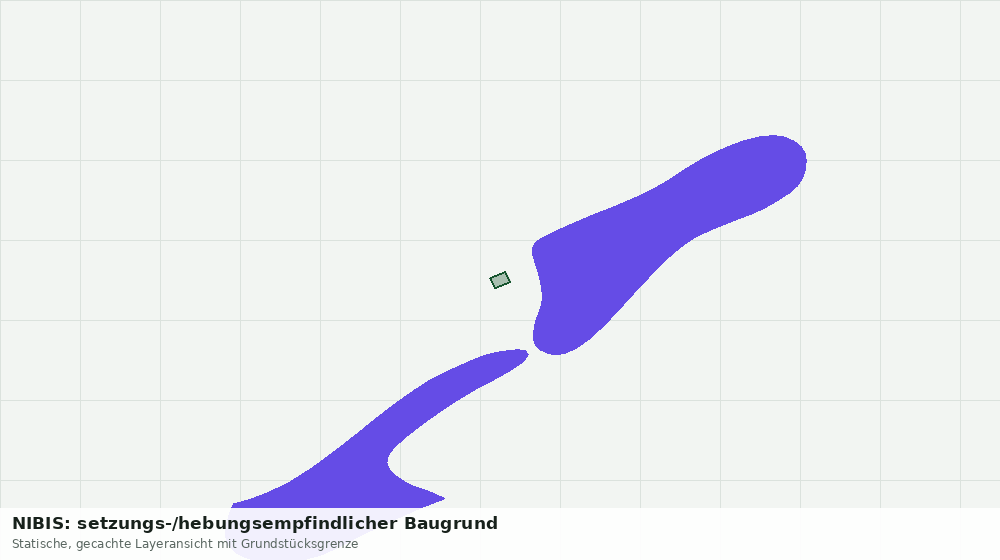 Statische Kartenansicht: NIBIS: setzungs-/hebungsempfindlicher Baugrund
