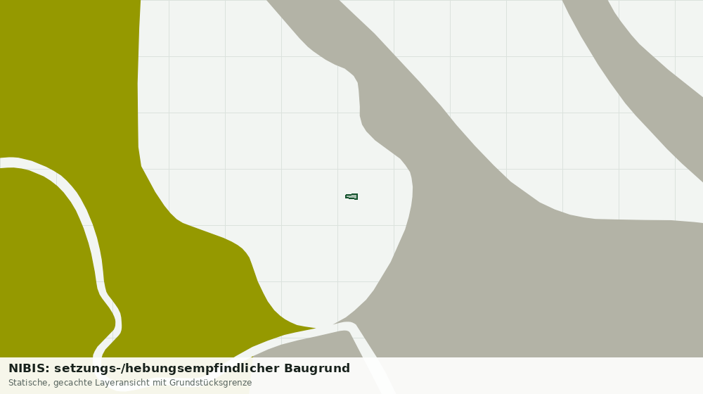 Statische Kartenansicht: NIBIS: setzungs-/hebungsempfindlicher Baugrund