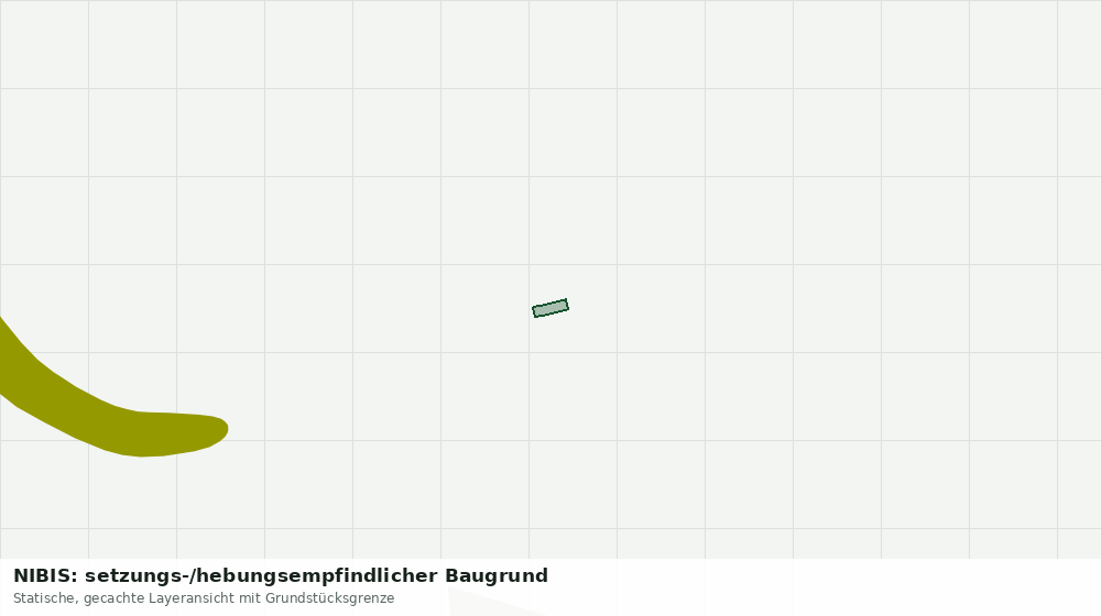 Statische Kartenansicht: NIBIS: setzungs-/hebungsempfindlicher Baugrund