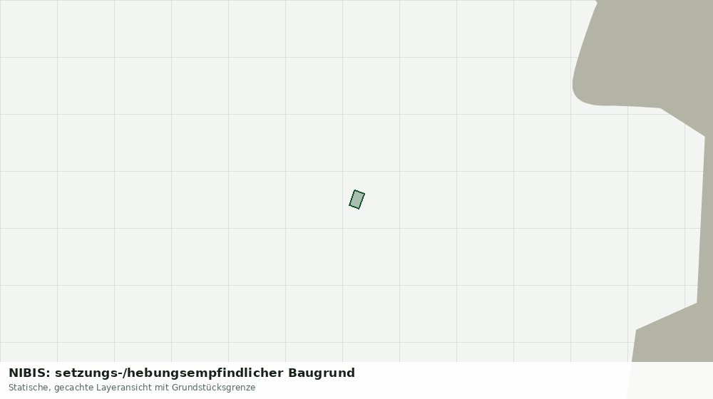 Statische Kartenansicht: NIBIS: setzungs-/hebungsempfindlicher Baugrund