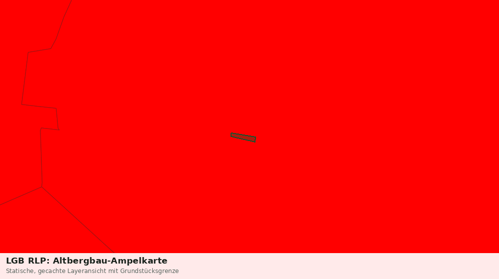 Statische Kartenansicht: LGB RLP: Altbergbau-Ampelkarte