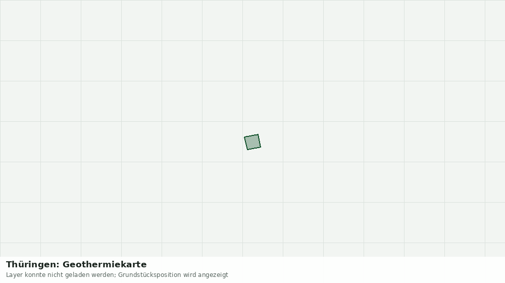Statische Kartenansicht: Thüringen: Geothermiekarte