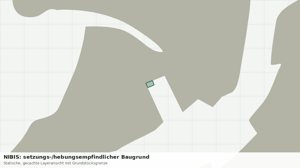 Statische Kartenansicht: NIBIS: setzungs-/hebungsempfindlicher Baugrund