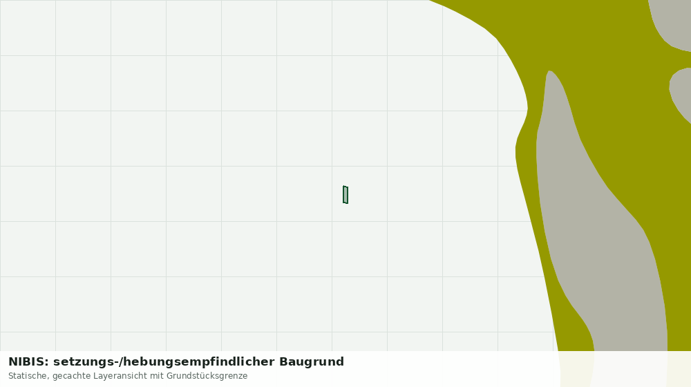 Statische Kartenansicht: NIBIS: setzungs-/hebungsempfindlicher Baugrund