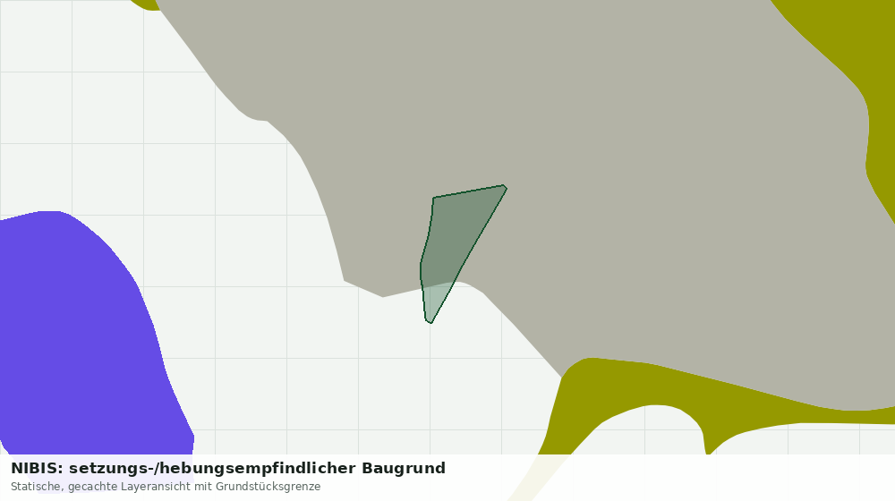 Statische Kartenansicht: NIBIS: setzungs-/hebungsempfindlicher Baugrund