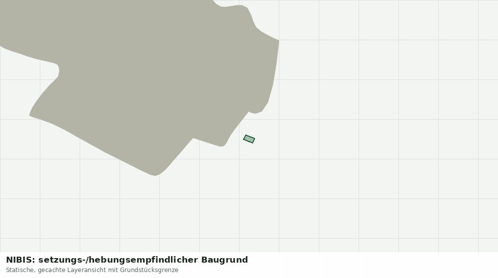 Statische Kartenansicht: NIBIS: setzungs-/hebungsempfindlicher Baugrund