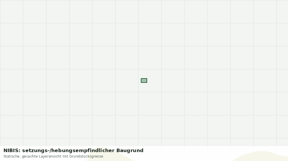 Statische Kartenansicht: NIBIS: setzungs-/hebungsempfindlicher Baugrund