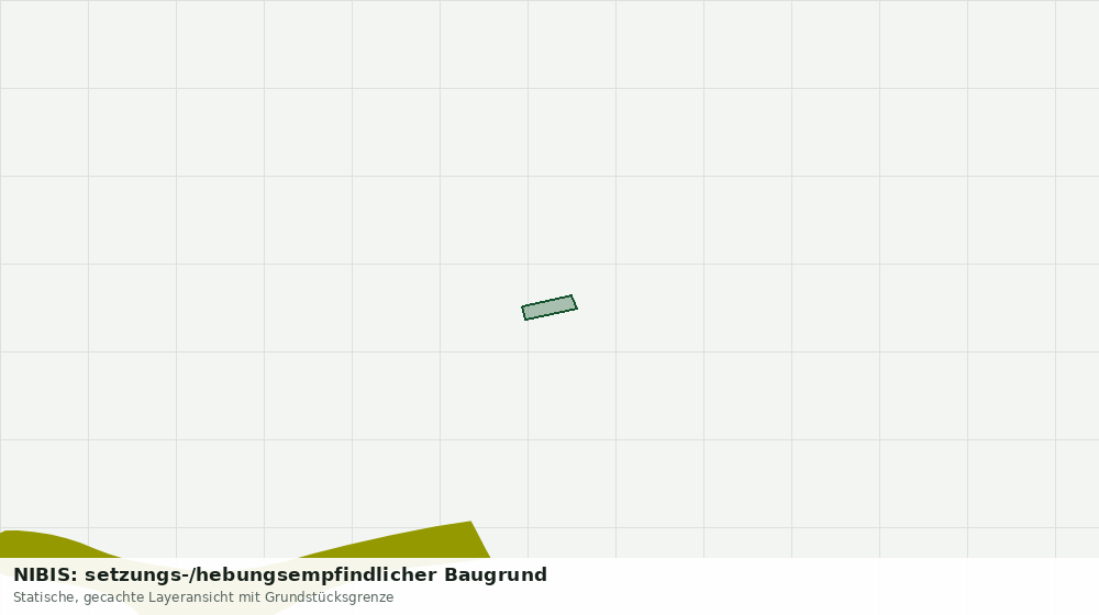 Statische Kartenansicht: NIBIS: setzungs-/hebungsempfindlicher Baugrund