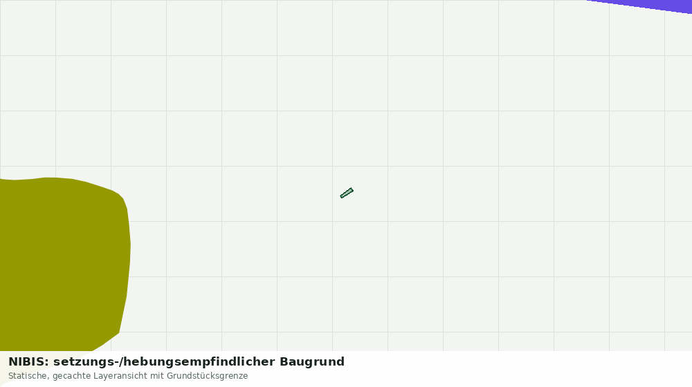 Statische Kartenansicht: NIBIS: setzungs-/hebungsempfindlicher Baugrund