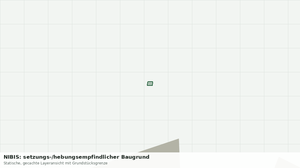 Statische Kartenansicht: NIBIS: setzungs-/hebungsempfindlicher Baugrund