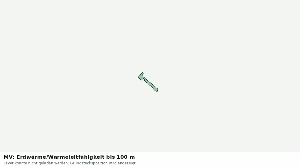 Statische Kartenansicht: MV: Erdwärme/Wärmeleitfähigkeit bis 100 m
