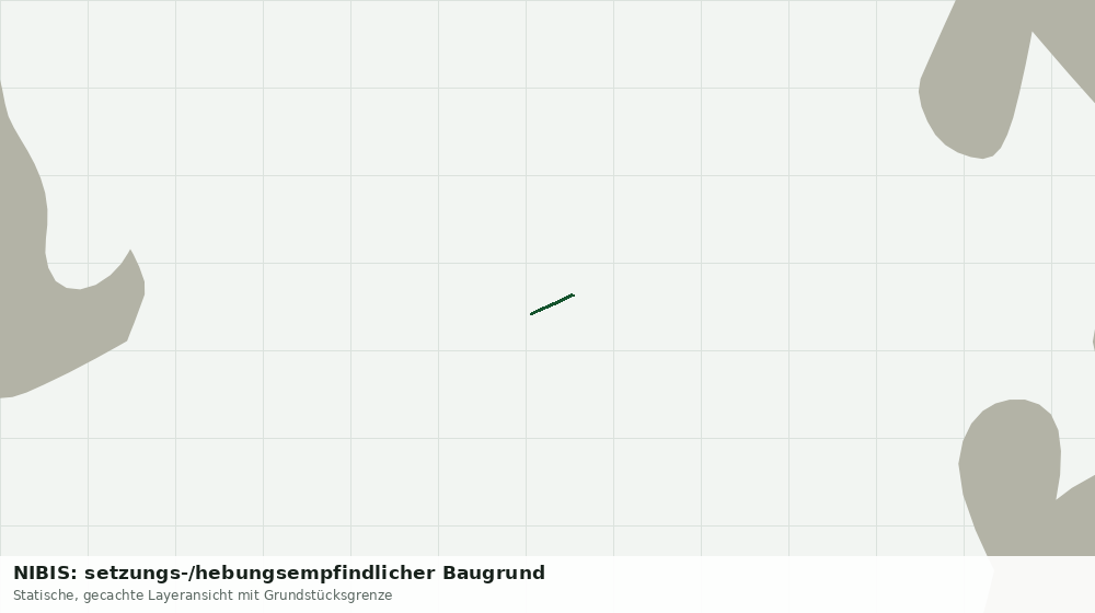 Statische Kartenansicht: NIBIS: setzungs-/hebungsempfindlicher Baugrund