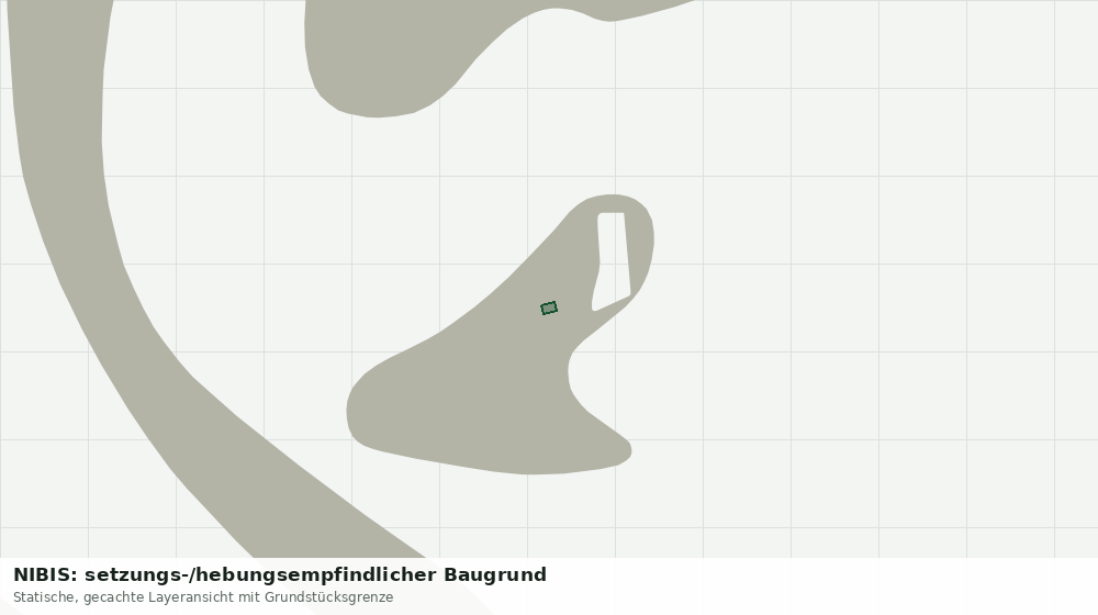 Statische Kartenansicht: NIBIS: setzungs-/hebungsempfindlicher Baugrund