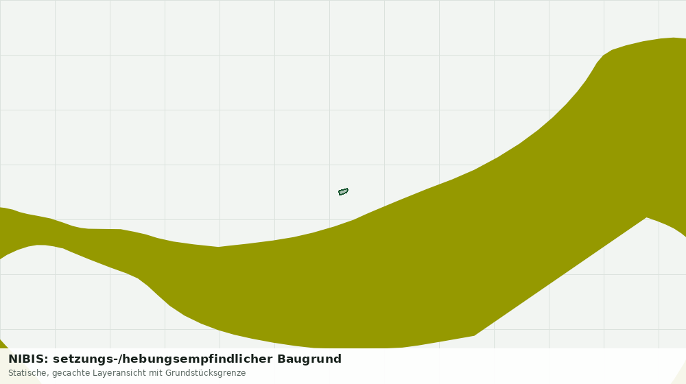 Statische Kartenansicht: NIBIS: setzungs-/hebungsempfindlicher Baugrund