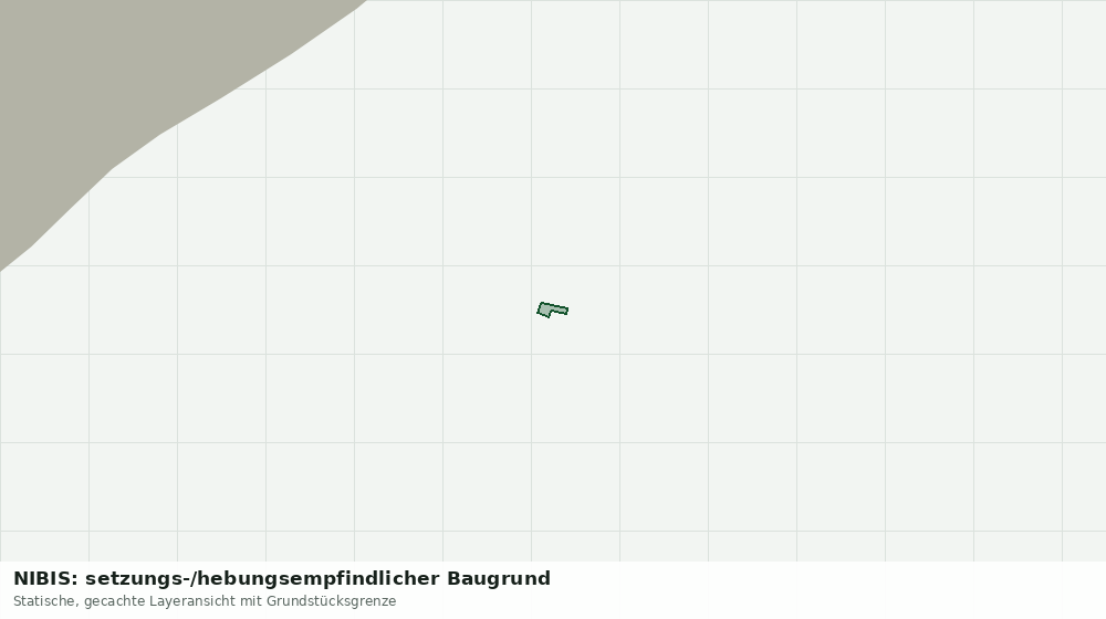 Statische Kartenansicht: NIBIS: setzungs-/hebungsempfindlicher Baugrund