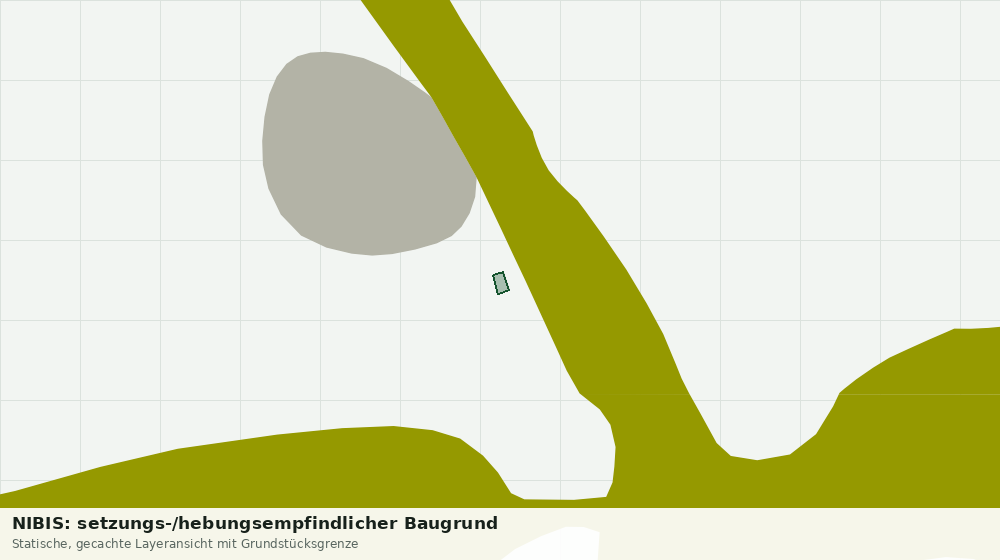 Statische Kartenansicht: NIBIS: setzungs-/hebungsempfindlicher Baugrund