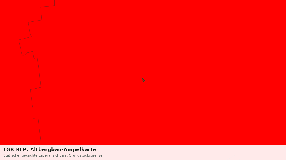 Statische Kartenansicht: LGB RLP: Altbergbau-Ampelkarte