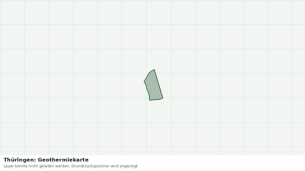 Statische Kartenansicht: Thüringen: Geothermiekarte