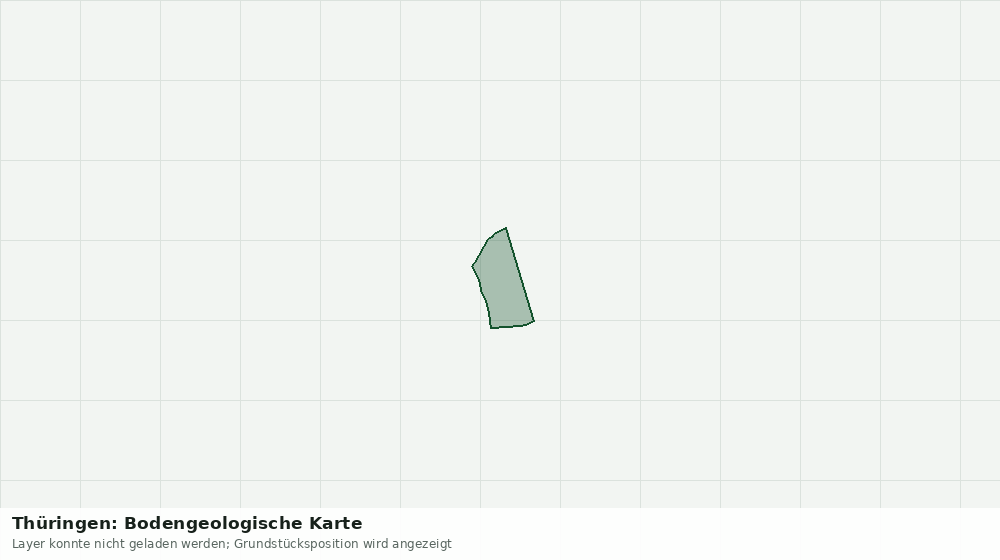 Statische Kartenansicht: Thüringen: Bodengeologische Karte