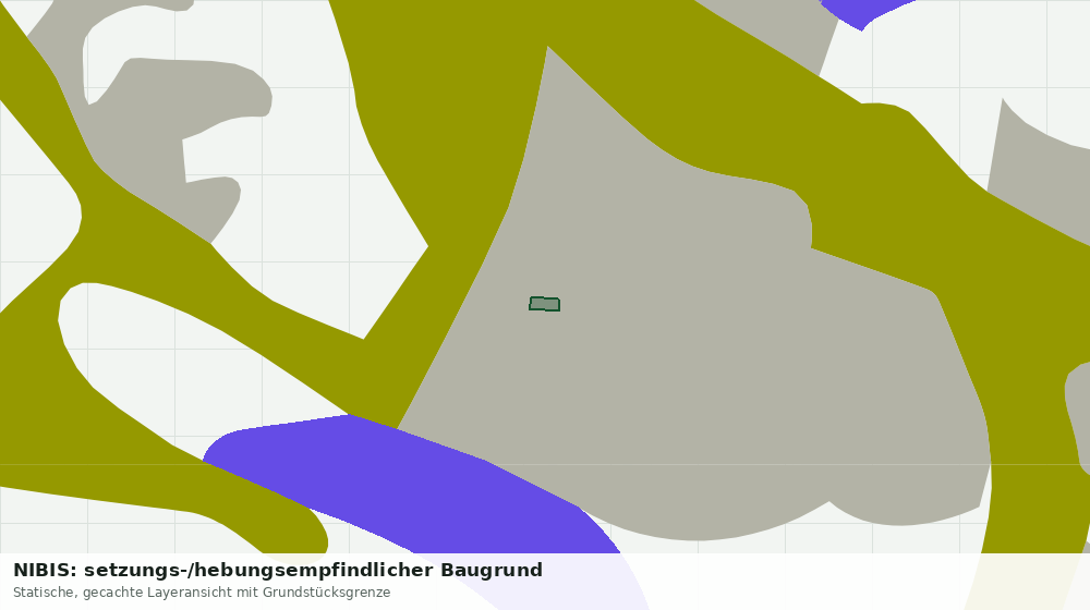 Statische Kartenansicht: NIBIS: setzungs-/hebungsempfindlicher Baugrund