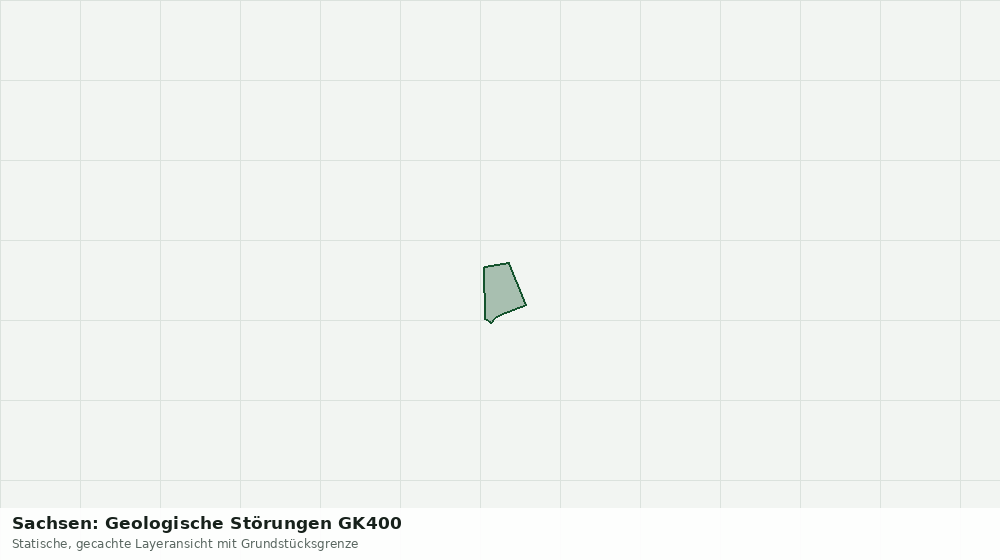 Statische Kartenansicht: Sachsen: Geologische Störungen GK400